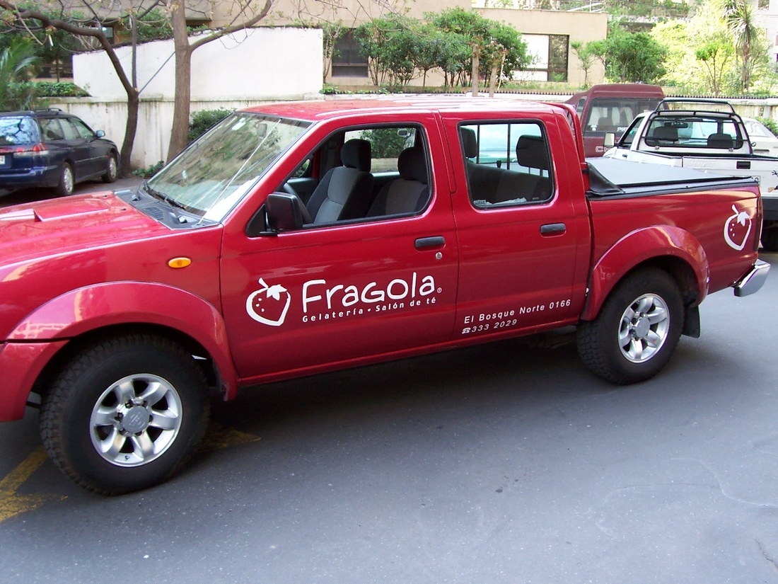 Branding Vehículos VARIOS Fragola Camioneta 1