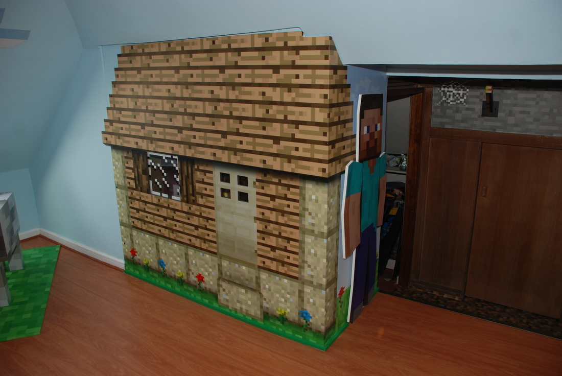 Eventos Minecraft Elaboración sala de juegos casa