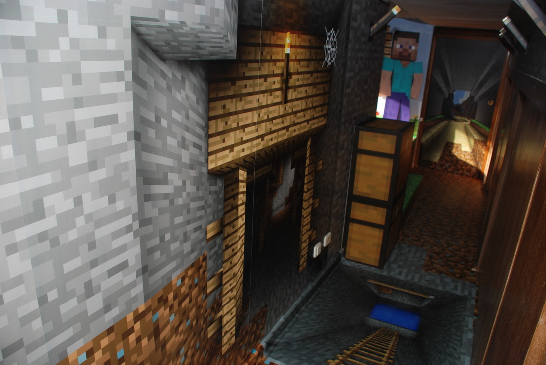 Eventos Minecraft Elaboración sala de juegos mina