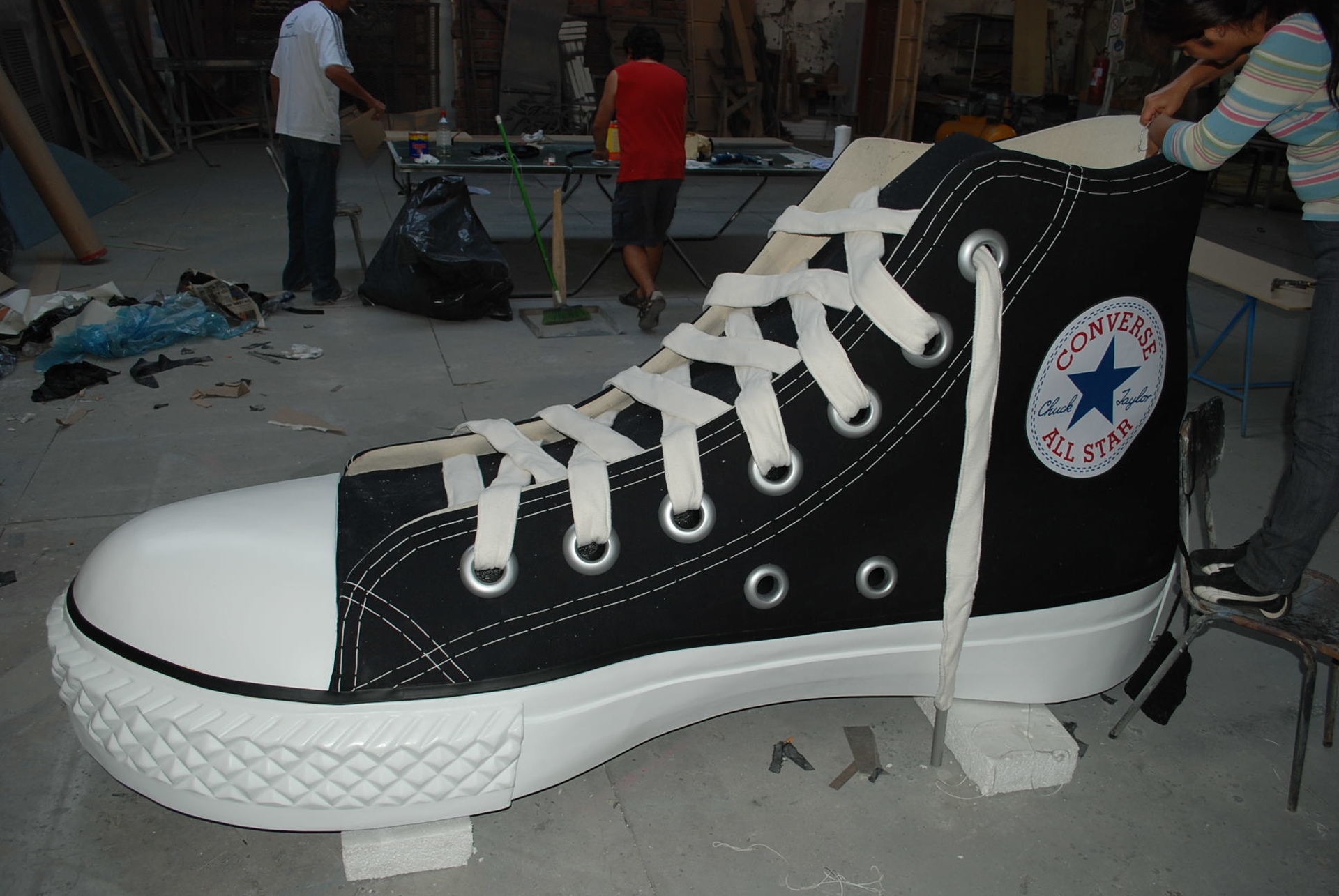 Ficticios Converse 13 creacion estructura fase final detalles