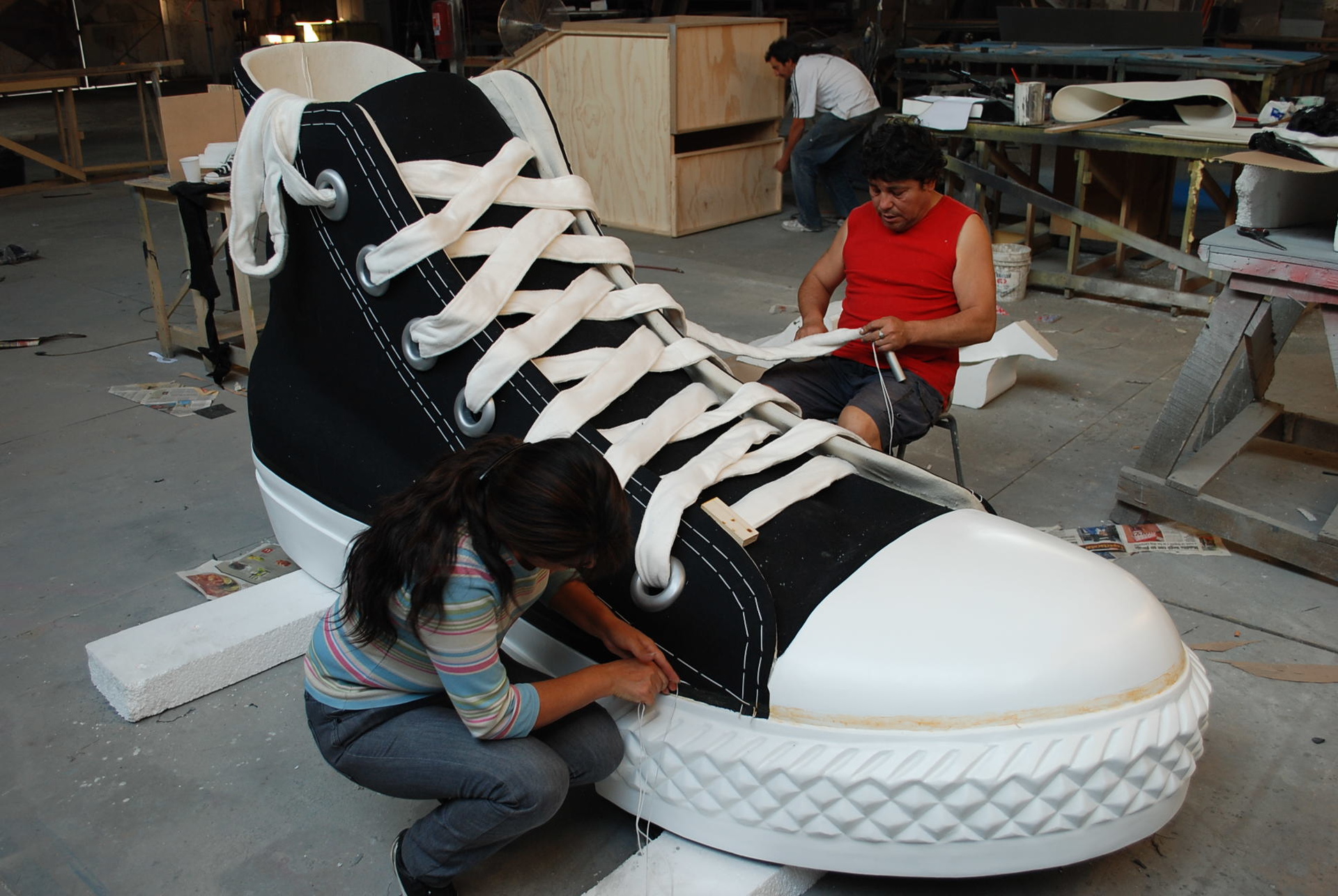 Ficticios Converse 14 creacion estructura fase final detalles