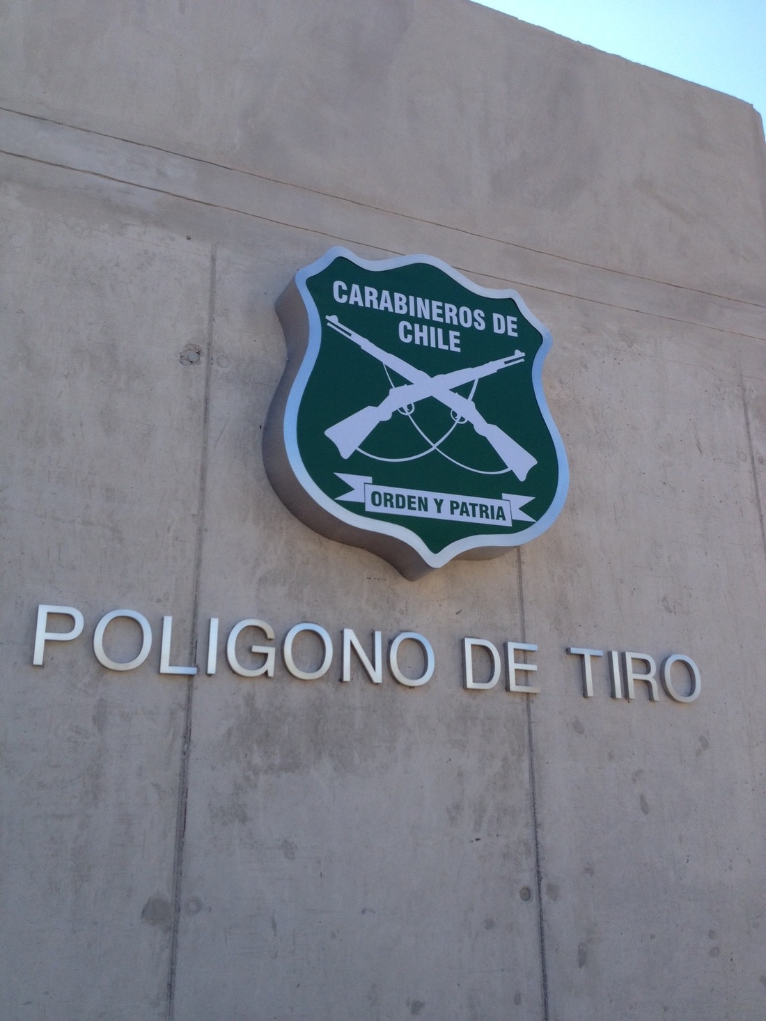 Letreros Carabineros de Chile