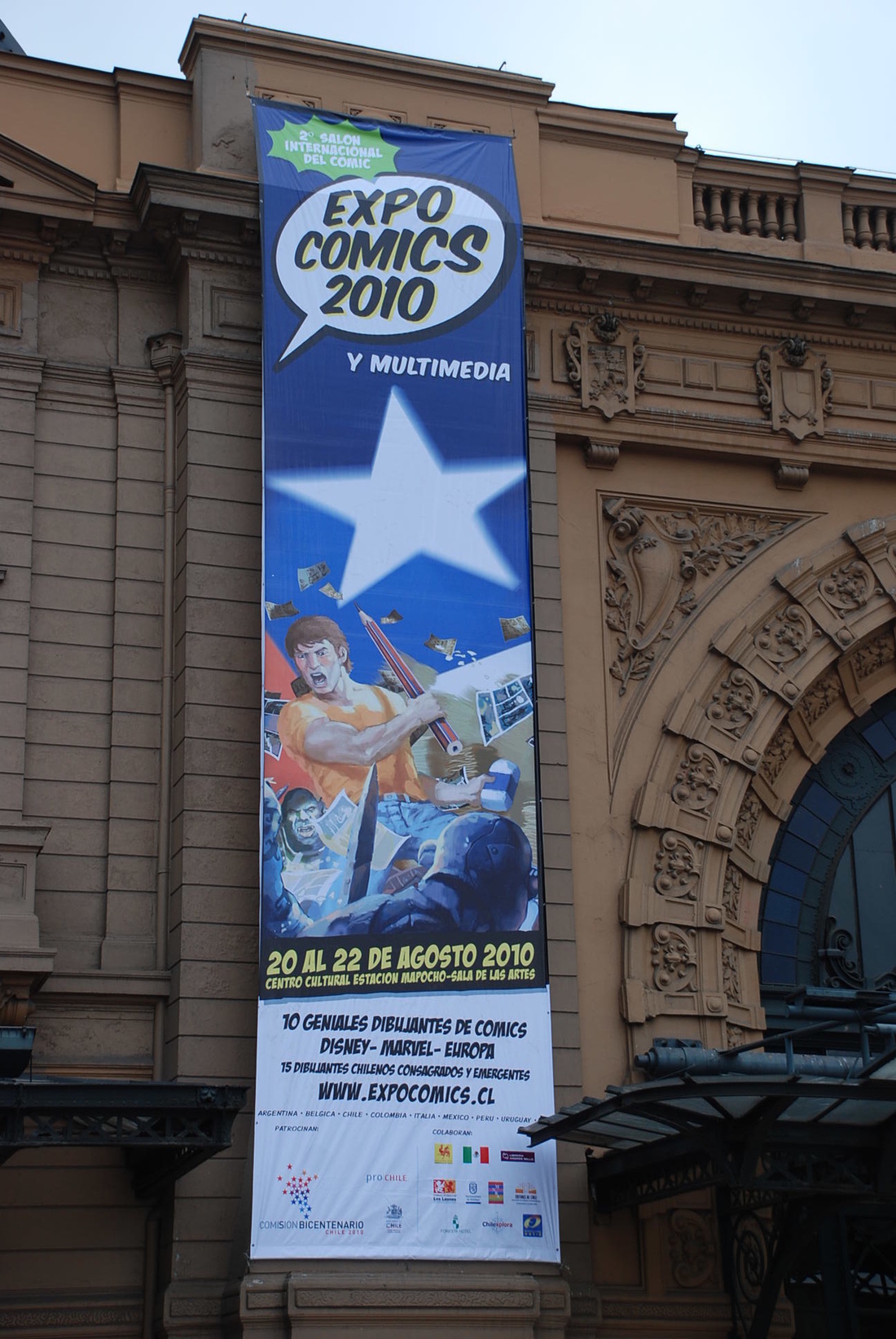 Letreros expo Comics_