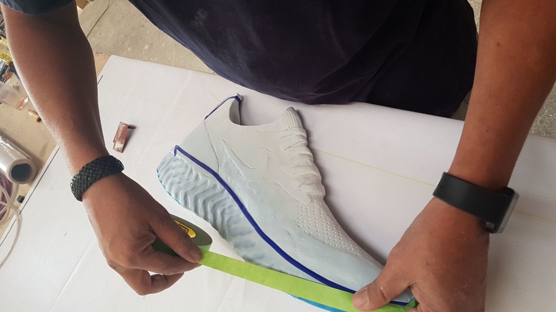 Vía Pública Nike 2 fase inicial